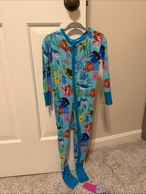 Little Sleepies Blue Ocean Character Footed Pajama